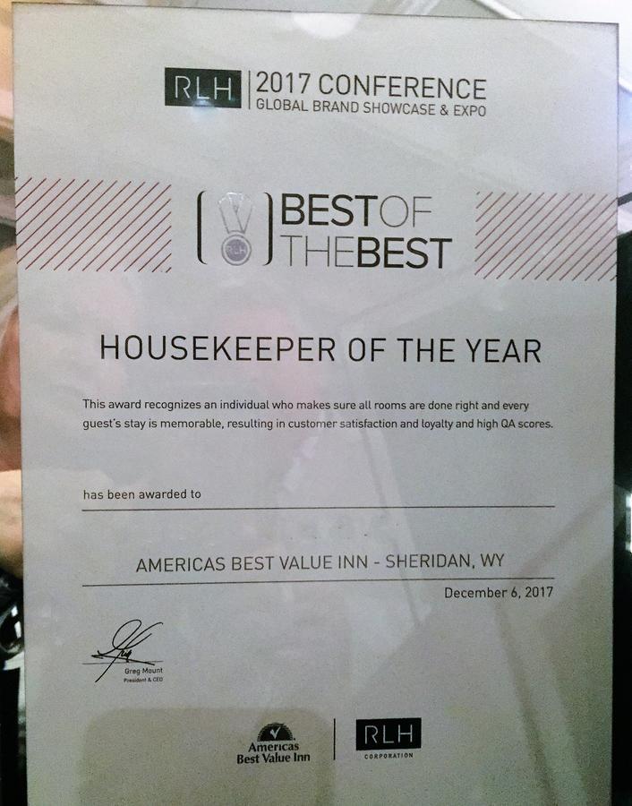 Americas Best Value Inn Sheridan Wy Bagian luar foto